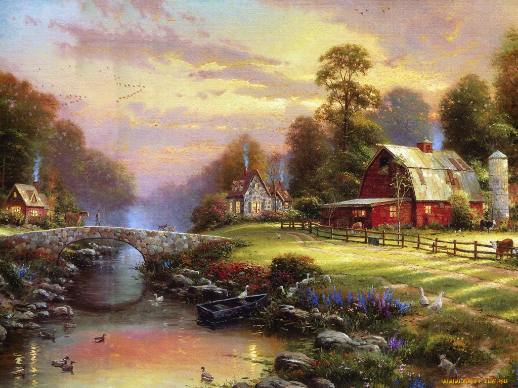 thomas, kinkade, , 